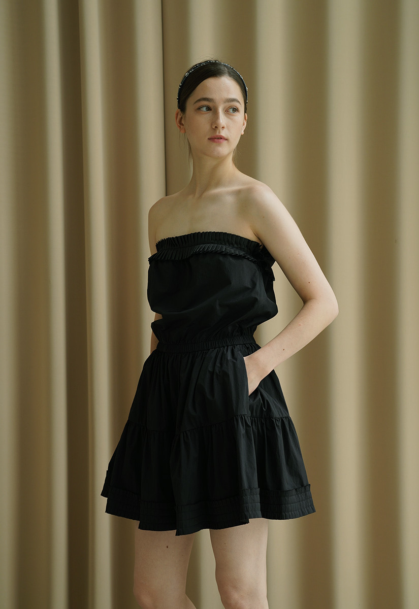 1998 오프숄더 드레스 (블랙)